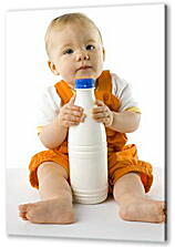 Постер (плакат) - Любитель молока
