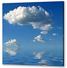 Постер (плакат) - Небо и море
