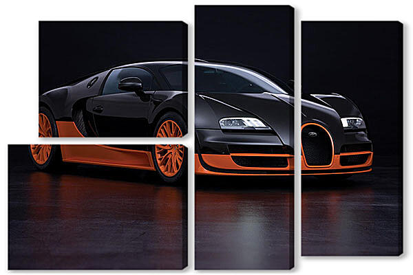 Модульная картина - Бугатти (Bugatti)-77