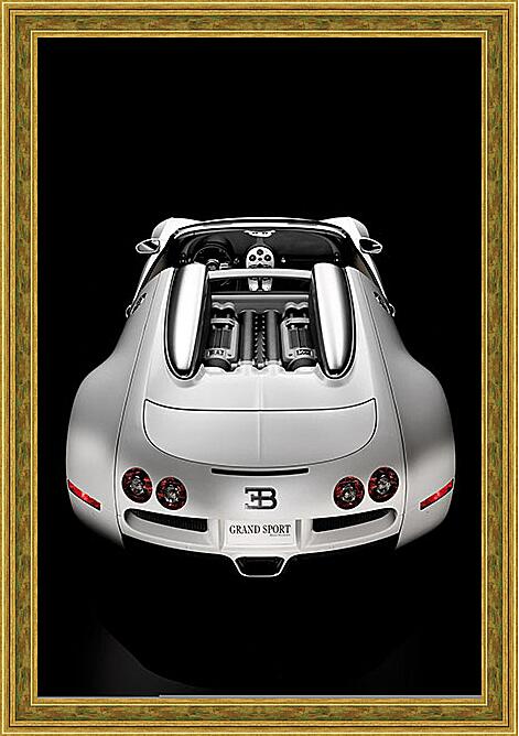 Картина - Бугатти (Bugatti)-104
