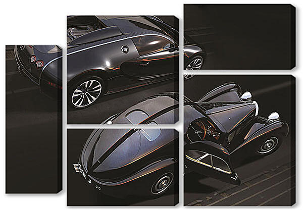 Модульная картина - Бугатти (Bugatti)-106