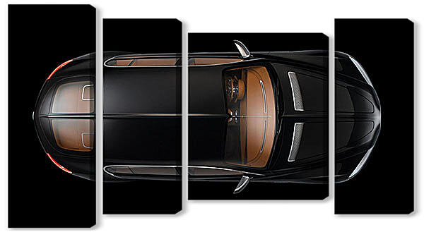 Модульная картина - Бугатти (Bugatti)-129
