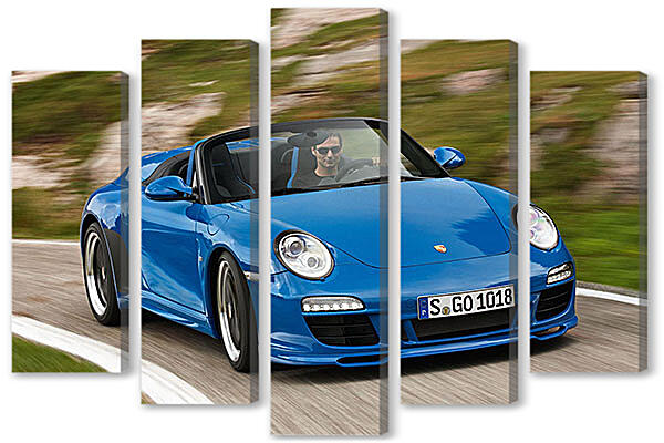Модульная картина - Porsche-105
