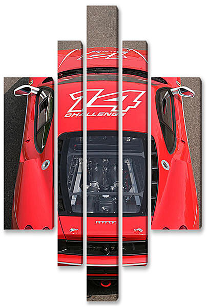 Модульная картина - Феррари (Ferrari)-64