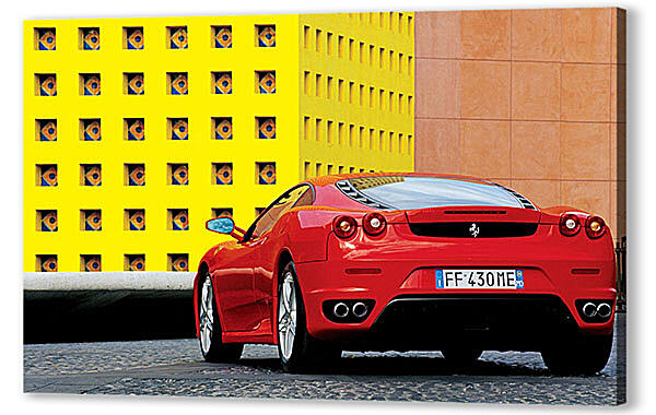 Постер (плакат) - Феррари (Ferrari)-76