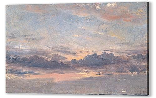 Картина маслом - A Cloud Study Sunset
