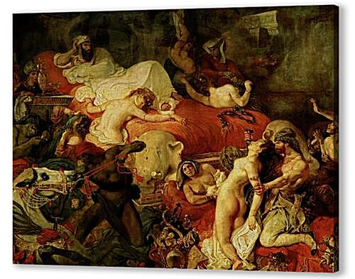 Картина маслом - The death of Sardanapalus
