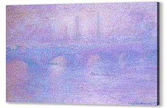 Картина маслом - мост Ватерлоо Waterloo bridge