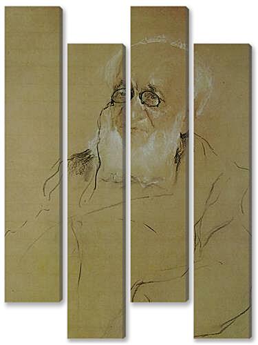 Модульная картина - Портрет П.Семенова-Тянь-шанского