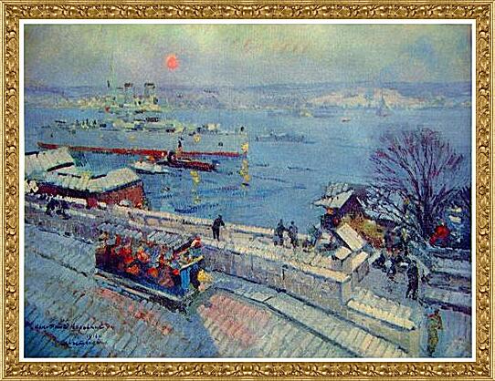 Картина - Севастополь зимой
