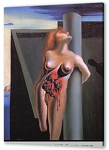 Картина маслом - Кровоточивые розы 