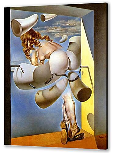 Картина маслом - Юная девственница, самосодомизирующая рогами собственного целомудрия 