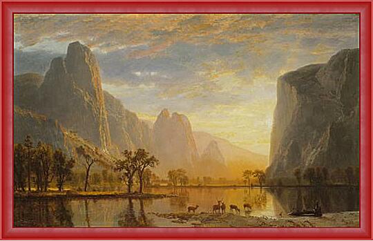 Картина - Valley of the Yosemite
