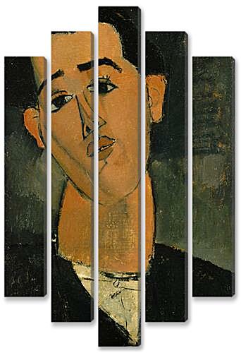 Модульная картина - Portrait of Juan Gris	
