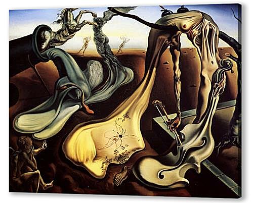 Картина маслом - Evening spider promises hope 