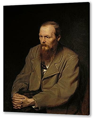 Картина маслом - Портрет Ф.М. Достоевского
