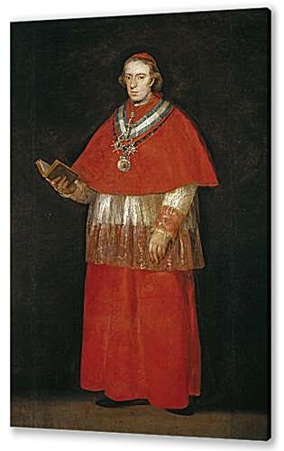 Картина маслом - Cardinal Luis Maria de Bourbon e Vallabriga
