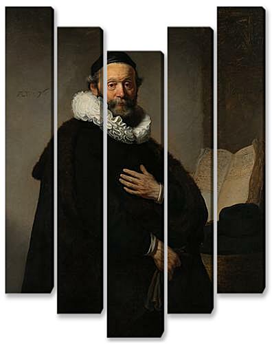 Модульная картина - Portret van Johannes Wtenbogaert (1557-1644)	
