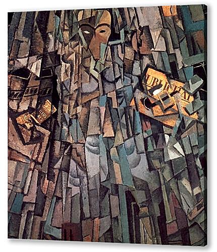 Картина маслом - Кубический автопортрет 