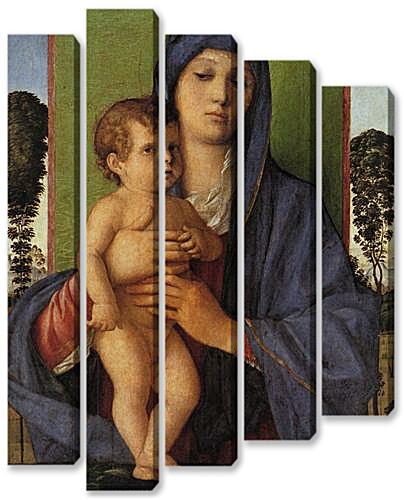 Модульная картина - Madonna degli Alberetti
