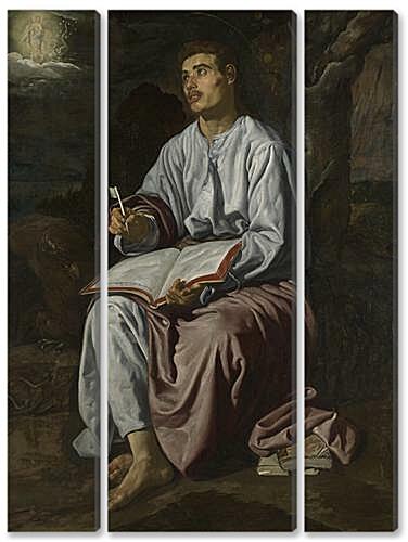 Модульная картина - Saint John the Evangelist on the Island of patmos	
