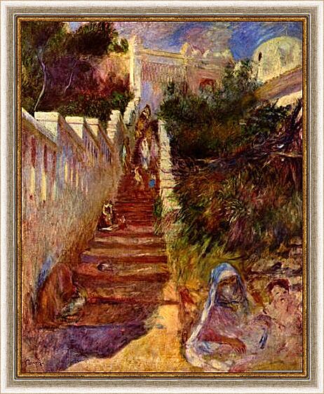 Картина - Treppe in Algier
