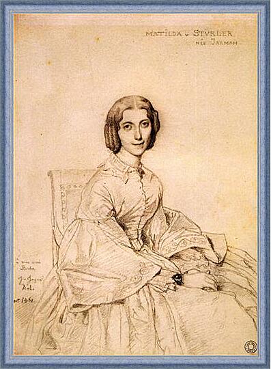Картина - Madame Franz Adolf von Stuerler, nee Matilda Jarman
