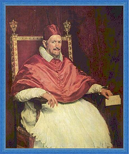 Картина - Portrait of Pope Innocent X	
