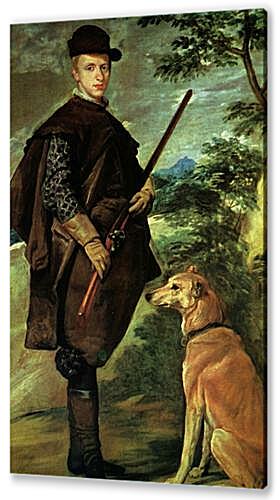 Постер (плакат) - El cardenal-infante Don Fernando de Austria, cazador	
