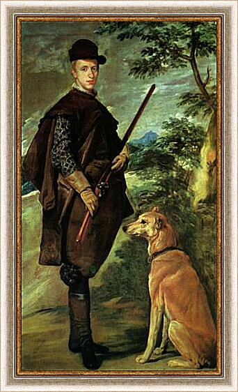 Картина - El cardenal-infante Don Fernando de Austria, cazador	
