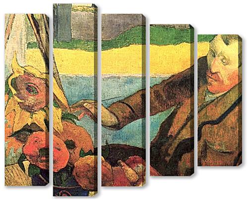 Модульная картина - Van Gogh Painting Sunflowers Ned	
