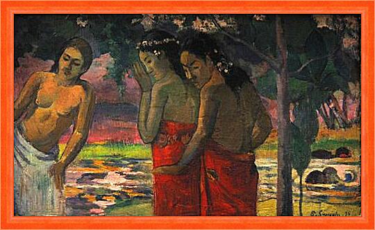 Картина - Three Tahitian Women	

