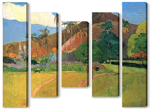 Модульная картина - Montagnes tahitiennes	
