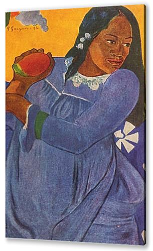 Постер (плакат) - La femme au mango	

