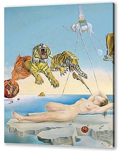 Картина маслом - Sueno causado por el vuelo de una abeja alrededor de una granada un segundo antes del despertar 