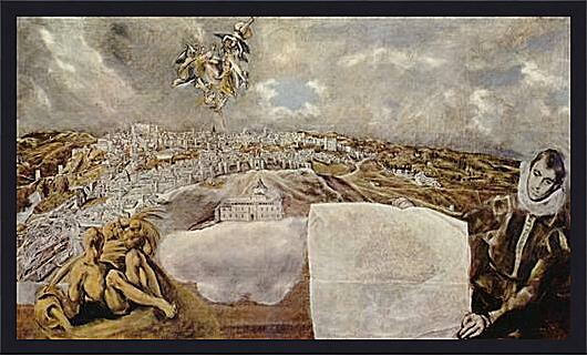 Картина - Ansicht von Toledo	
