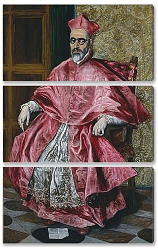 Модульная картина - Portrait of a Cardinal, Probably Cardinal Do	
