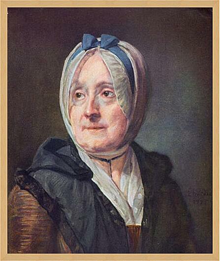 Картина - Portrat der Frau Chardin
