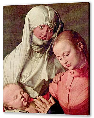 Картина маслом - Jungfrau und Kind mit der Hl. Anna
