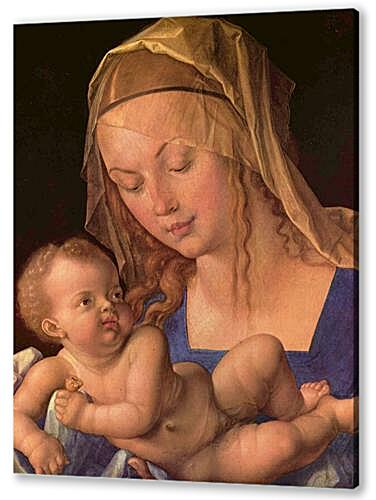 Постер (плакат) - Die Madonna mit der Birnenschnitte
