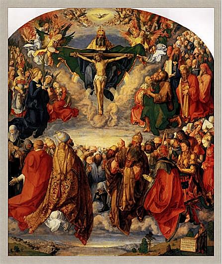 Картина - Adoration of the Trinity
