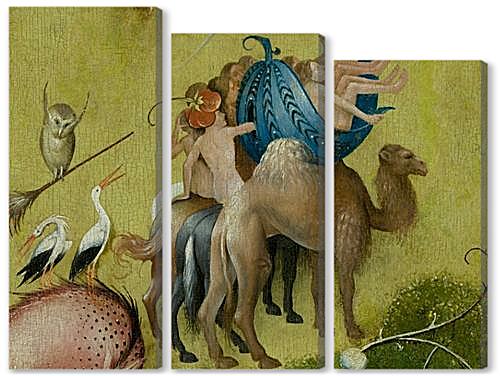 Модульная картина - The Garden of Earthly Delights, central panel (Detail	
