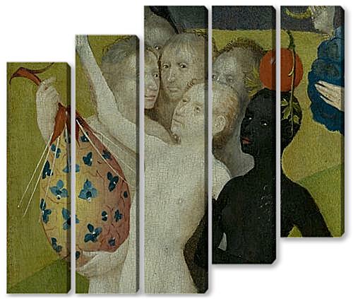 Модульная картина - The Garden of Earthly Delights, center panel (Detail	
