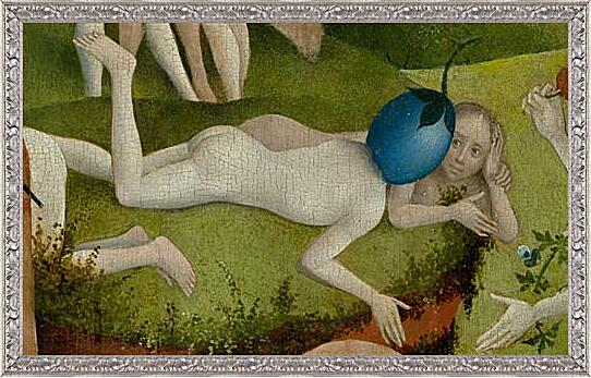 Картина - The Garden of Earthly Delights, center panel (Detail	
