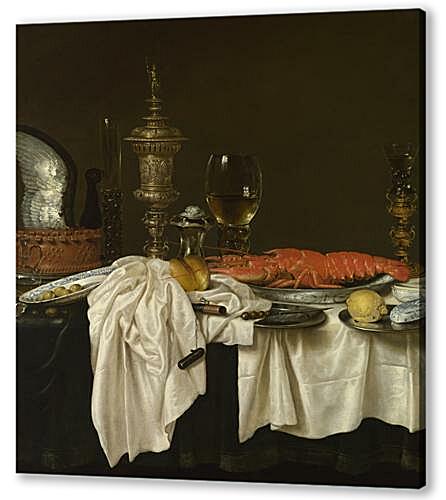 Картина маслом - Still Life with a Lobster
