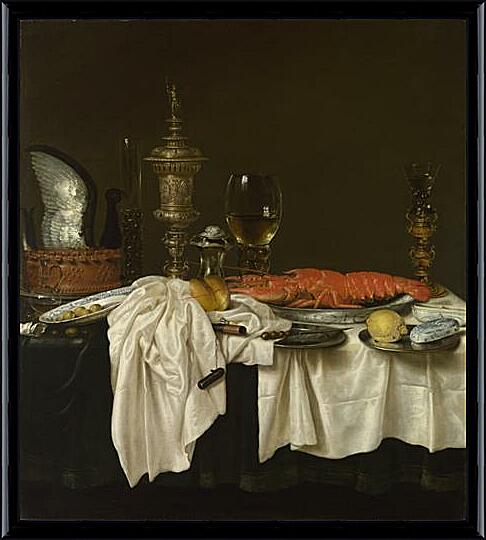 Картина - Still Life with a Lobster
