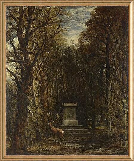 Картина - Cenotaph to the Memory of Sir Joshua Reynolds
