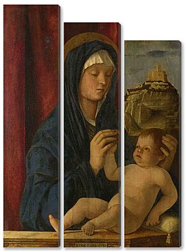 Модульная картина - The Virgin and Child
