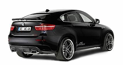Картина - BMW X6 черный