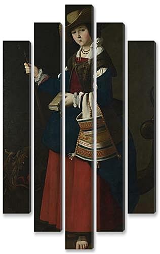 Модульная картина - Saint Margaret of Antioch
